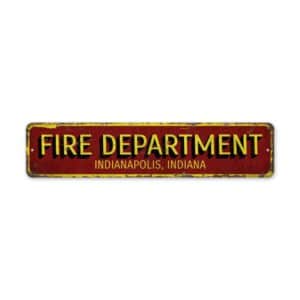 Fire-Department-Sign-Premium-Quality-Rustic-Metal-Sign-2-1