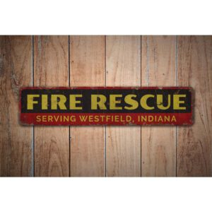 Fire-Rescue-Premium-Quality-Rustic-Metal-Sign-Images