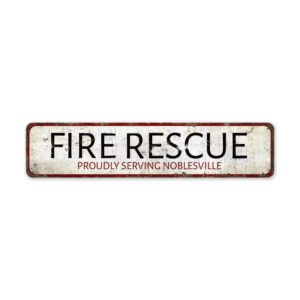 Fire-Rescue-Sign-Premium-Quality-Rustic-Metal-Sign-2