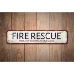 Fire-Rescue-Sign-Premium-Quality-Rustic-Metal-Sign-Images