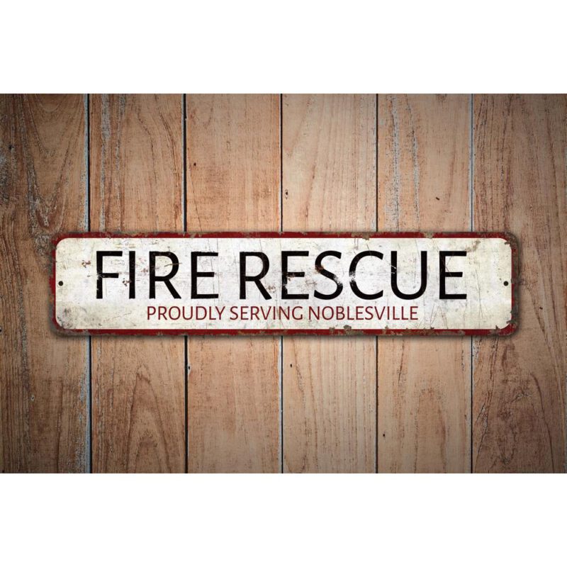 Fire-Rescue-Sign-Premium-Quality-Rustic-Metal-Sign-Images