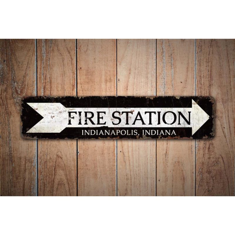 Fire-Station-Sign-Premium-Quality-Rustic-Metal-Sign-Images-1