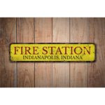 Fire-Station-Sign-Premium-Quality-Rustic-Metal-Sign-Images-2