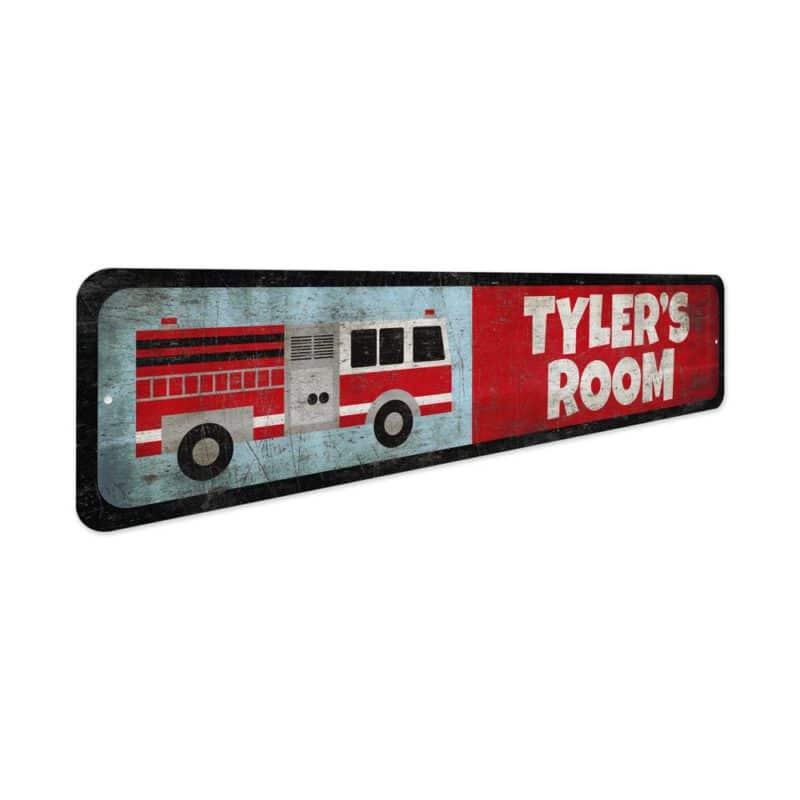 Fire-Truck-Door-Sign-Premium-Quality-Rustic-Metal-Sign-3-1