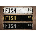 Fish-Premium-Quality-Rustic-Metal-Sign-Images