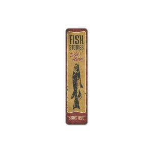 Fish-Stories-Told-Here-Sign-Premium-Quality-Rustic-Metal-Sign-2