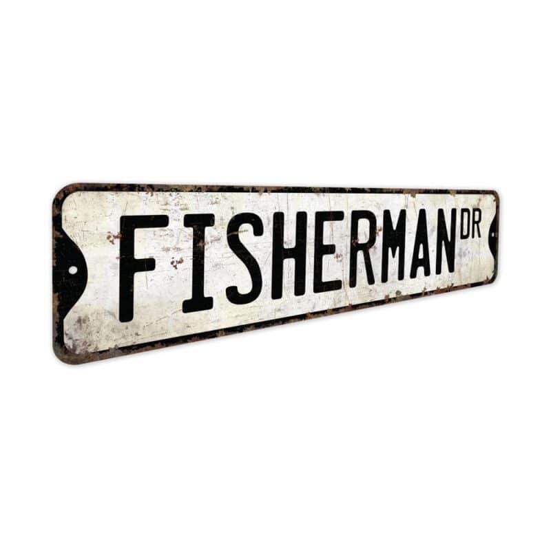 Fisherman-Premium-Quality-Rustic-Metal-Sign-3