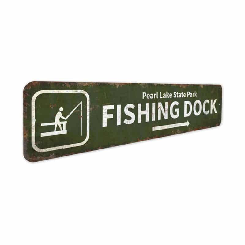 Fishing-Dock-Sign-Premium-Quality-Rustic-Metal-Sign-3