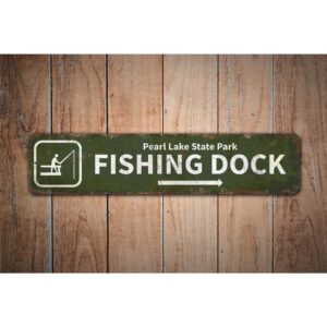 Fishing-Dock-Sign-Premium-Quality-Rustic-Metal-Sign-Images