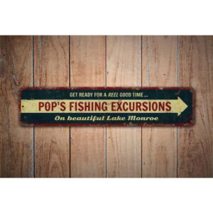 Fishing-Excursion-Premium-Quality-Rustic-Metal-Sign-Images