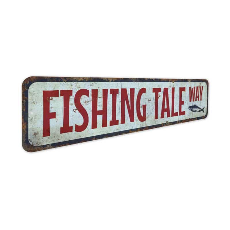 Fishing-Tale-Way-Sign-Premium-Quality-Rustic-Metal-Sign-3