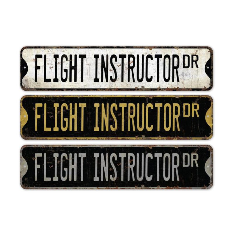 Flight-Instructor-Premium-Quality-Rustic-Metal-Sign-2