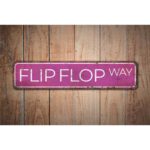 Flip-Flop-Street-Sign-Premium-Quality-Rustic-Metal-Sign-Images