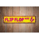 Flip-Flop-Way-Sign-Premium-Quality-Rustic-Metal-Sign-Images