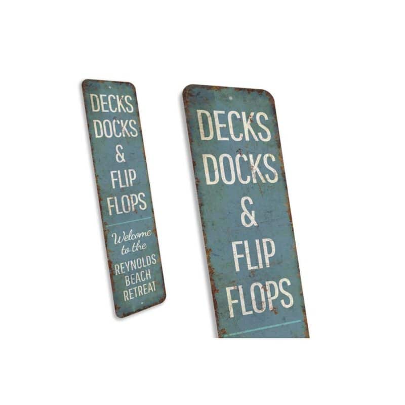 Flip-Flops-Sign-Premium-Quality-Rustic-Metal-Sign-3