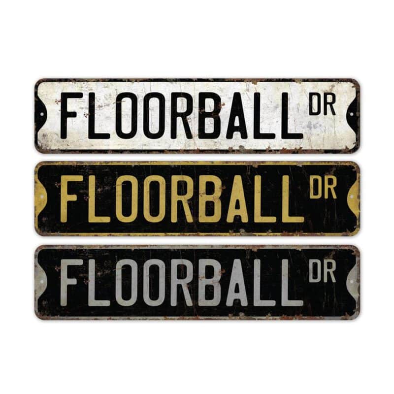 Floorball-Premium-Quality-Rustic-Metal-Sign-2