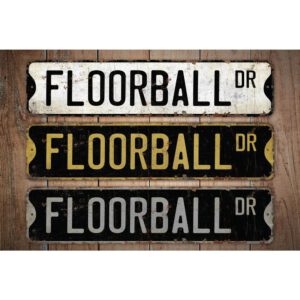 Floorball-Premium-Quality-Rustic-Metal-Sign-Images