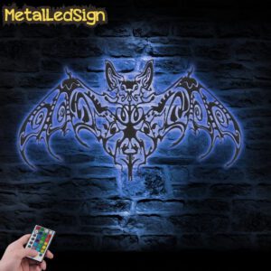 Floral-Bat-Metal-Wall-Art-with-LED-Light-3-4.jpg