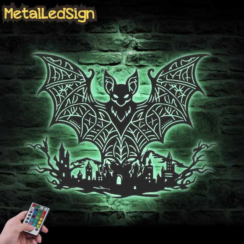 Floral-Bat-Metal-Wall-Art-with-LED-Light-7-2.jpg