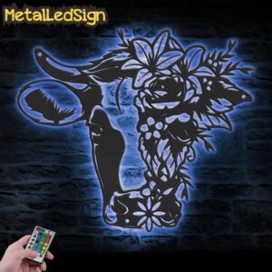 Floral-Dairy-Cow-Farmhouse-Metal-Wall-Art-LED-Light-3.jpg