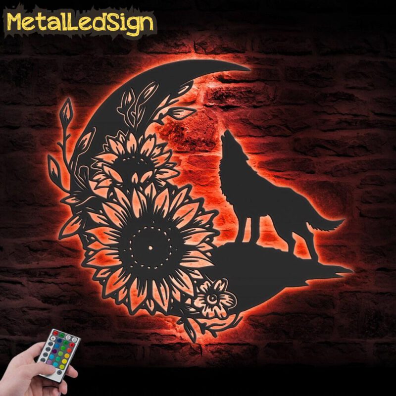 Floral-Wolf-On-The-Srescent-Moon-Sunflower-Metal-Wall-Art-LED-Light-5-1.jpg