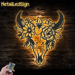 Flower-Cow-Skull-Farmhouse-Metal-Wall-Art-LED-Light-Images.jpg