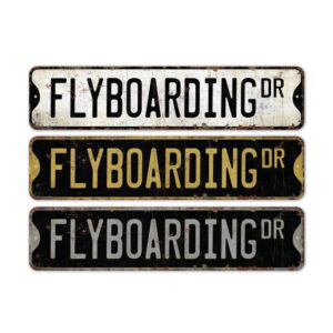 Flyboarding-Premium-Quality-Rustic-Metal-Sign-2