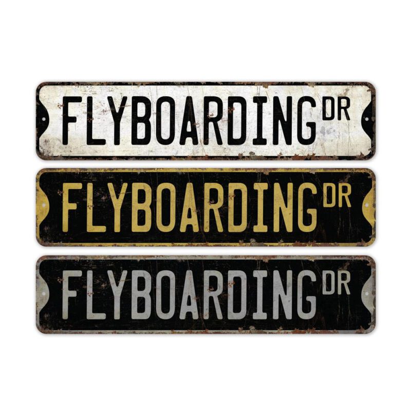 Flyboarding-Premium-Quality-Rustic-Metal-Sign-2