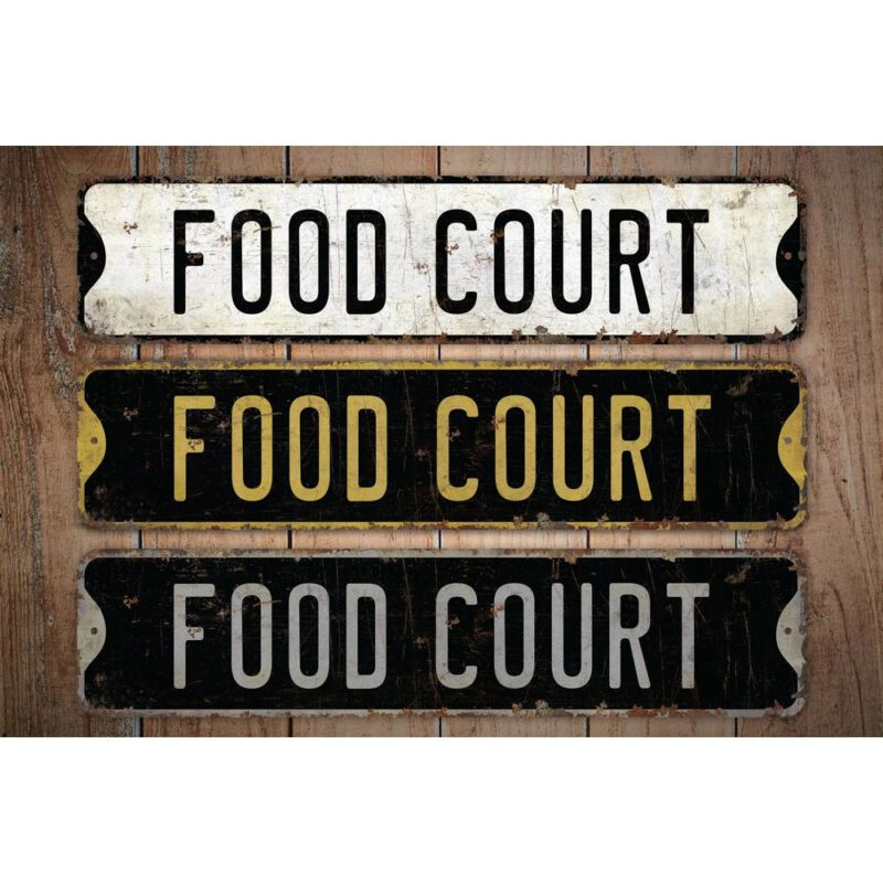 Food-Court-Premium-Quality-Rustic-Metal-Sign-Images