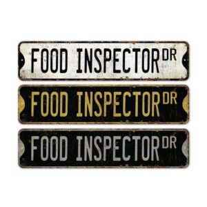 Food-Inspector-Premium-Quality-Rustic-Metal-Sign-2