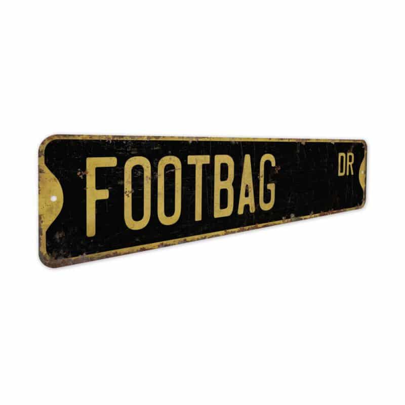 Footbag-Premium-Quality-Rustic-Metal-Sign-5