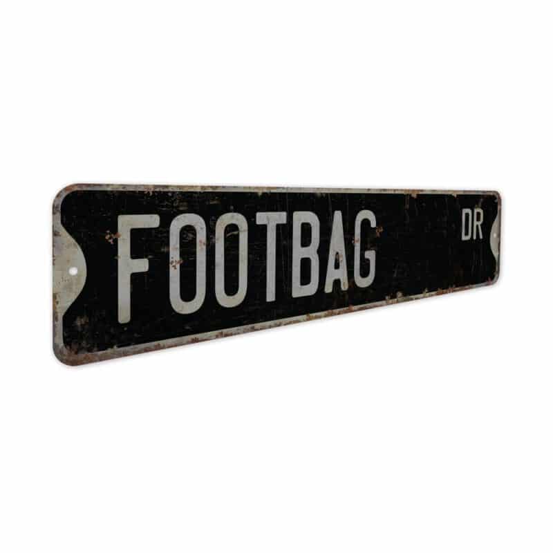 Footbag-Premium-Quality-Rustic-Metal-Sign-7