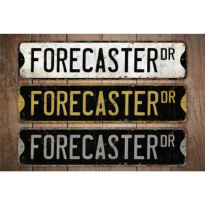 Forecaster-Premium-Quality-Rustic-Metal-Sign-Images