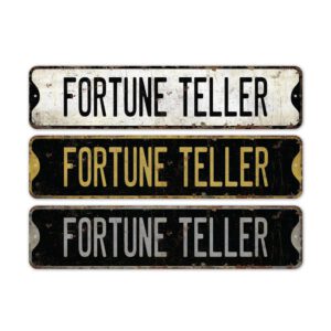 Fortune-Teller-Sign-Premium-Quality-Rustic-Metal-Sign-2