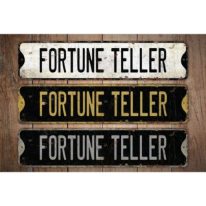 Fortune-Teller-Sign-Premium-Quality-Rustic-Metal-Sign-Images