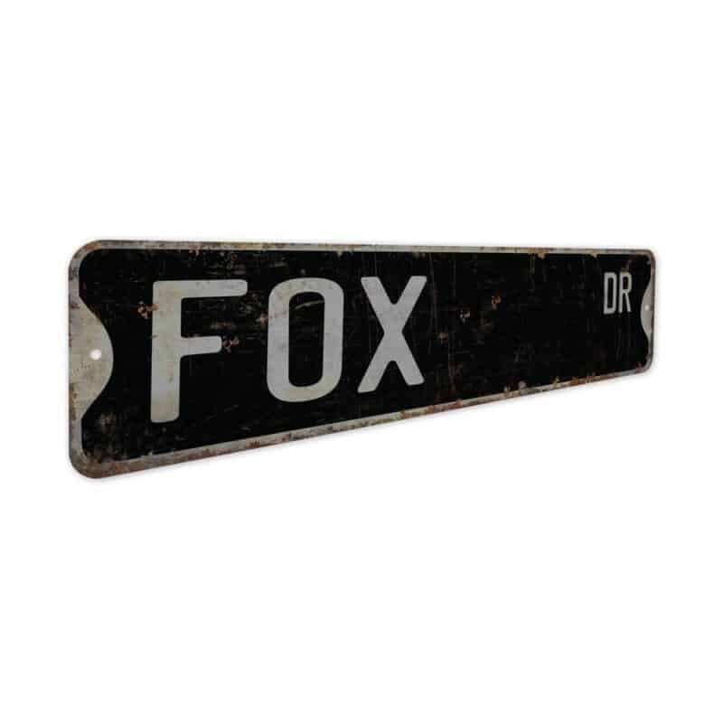 Fox-Premium-Quality-Rustic-Metal-Sign-7