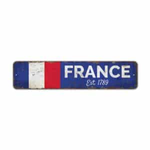 France-Est-Sign-Premium-Quality-Rustic-Metal-Sign-2