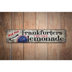 Frankfurters-Food-Sign-Premium-Quality-Rustic-Metal-Sign-Images