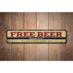 Free-Beer-Tomorrow-Premium-Quality-Rustic-Metal-Sign-Images