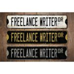 Freelance-Writer-Premium-Quality-Rustic-Metal-Sign-Images