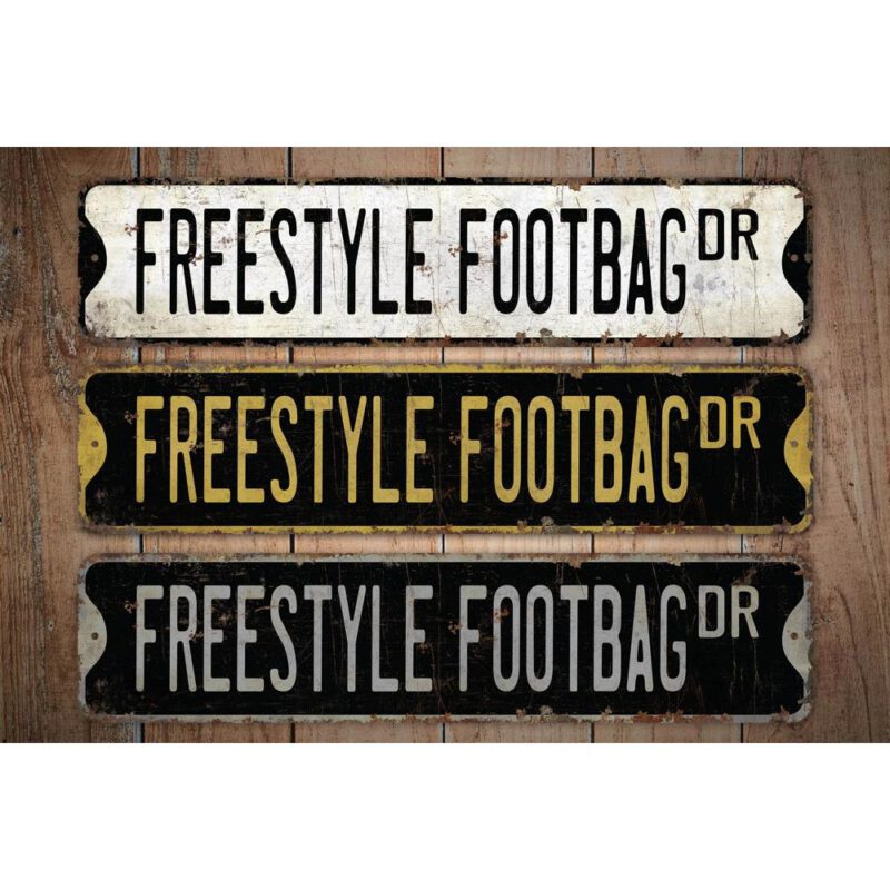 Freestyle-Footbag-Premium-Quality-Rustic-Metal-Sign-Images