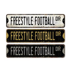 Freestyle-Football-Premium-Quality-Rustic-Metal-Sign-2