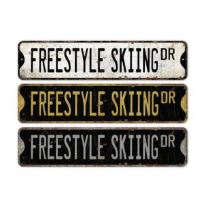 Freestyle-Skiing-Premium-Quality-Rustic-Metal-Sign-2