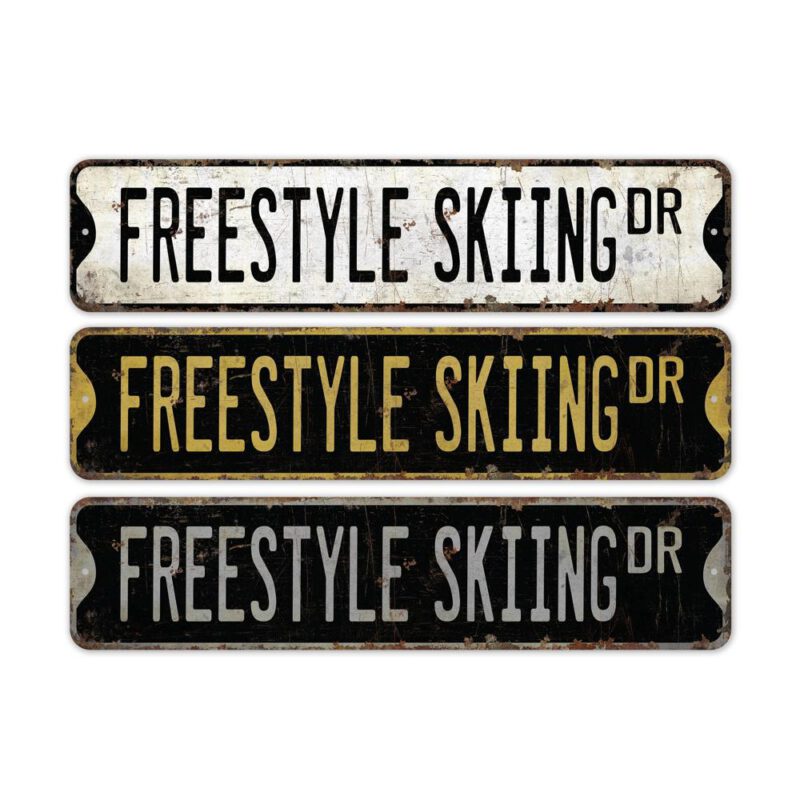 Freestyle-Skiing-Premium-Quality-Rustic-Metal-Sign-2