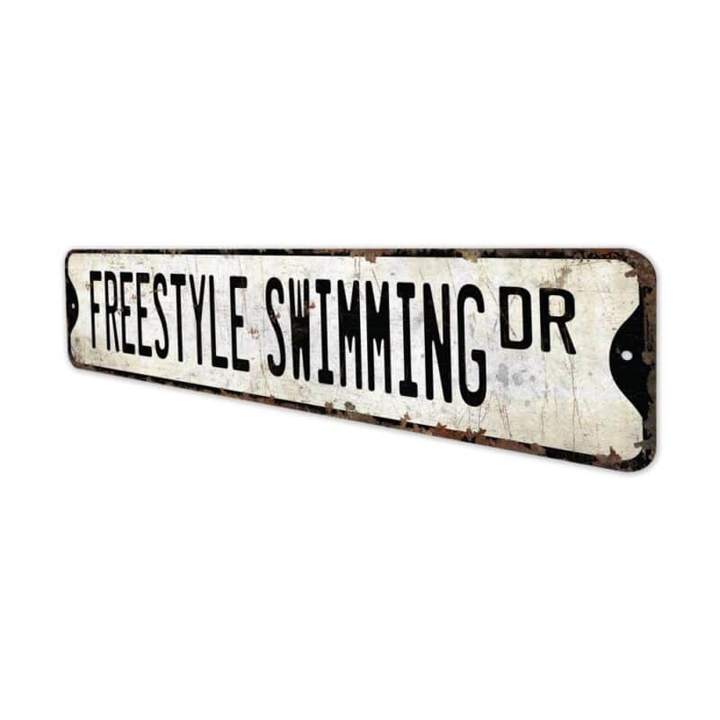 Freestyle-Swimming-Premium-Quality-Rustic-Metal-Sign-4