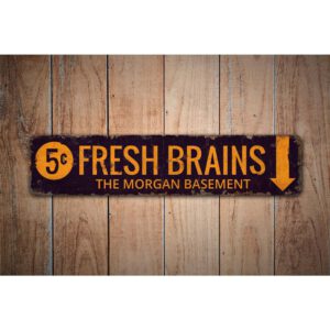 Fresh-Brains-Premium-Quality-Rustic-Metal-Sign-Images