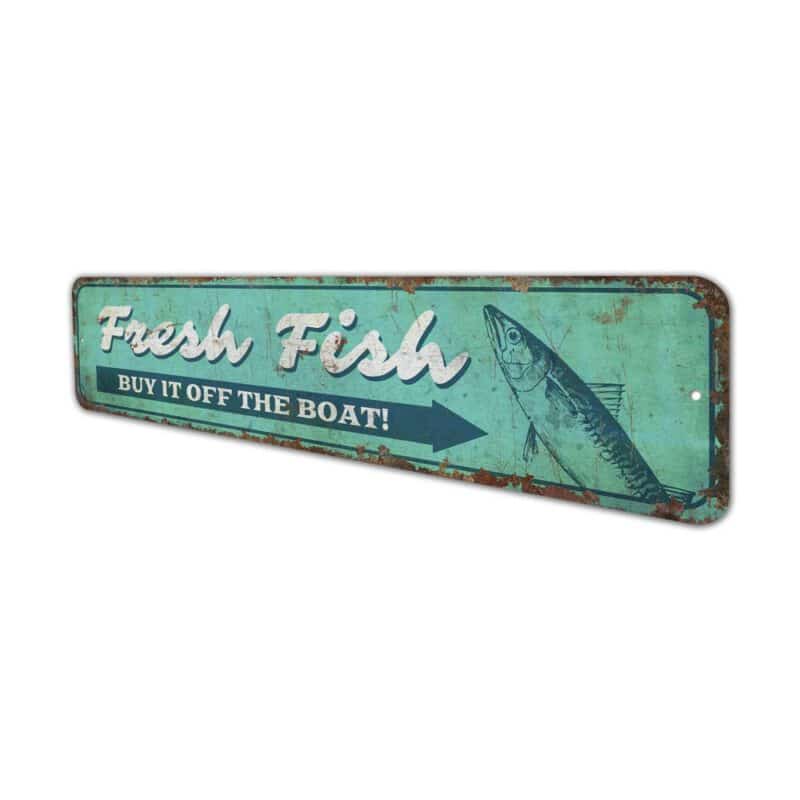 Fresh-Fish-Sign-Premium-Quality-Rustic-Metal-Sign-4