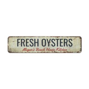 Fresh-Oysters-Premium-Quality-Rustic-Metal-Sign-2