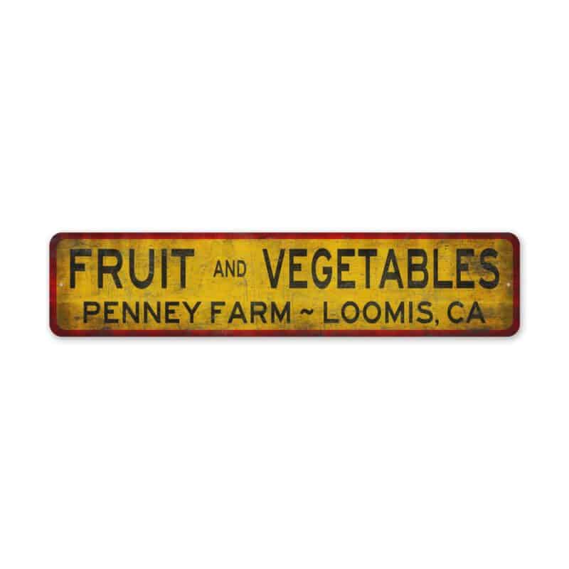 Fruit-And-Vegetables-Sign-Premium-Quality-Rustic-Metal-Sign-2