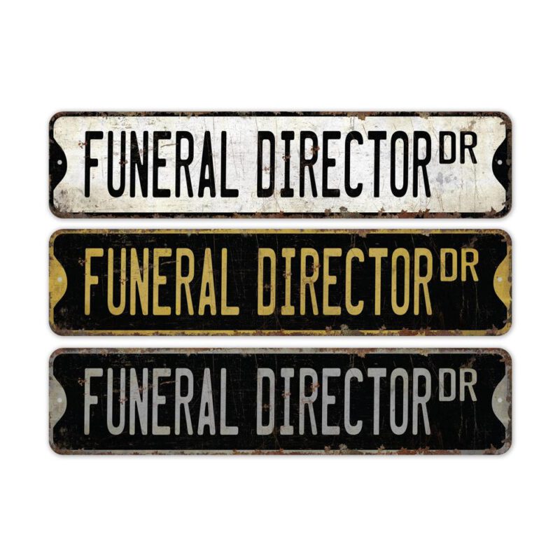 Funeral-Director-Premium-Quality-Rustic-Metal-Sign-2